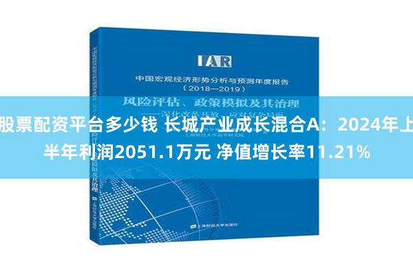 股票配资平台多少钱 长城产业成长混合A：2024年上半年利润2051.1万元 净值增长率11.21%