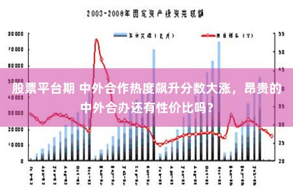 股票平台期 中外合作热度飙升分数大涨，昂贵的中外合办还有性价比吗？