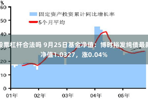 股票杠杆合法吗 9月25日基金净值：博时裕发纯债最新净值1.0327，涨0.04%