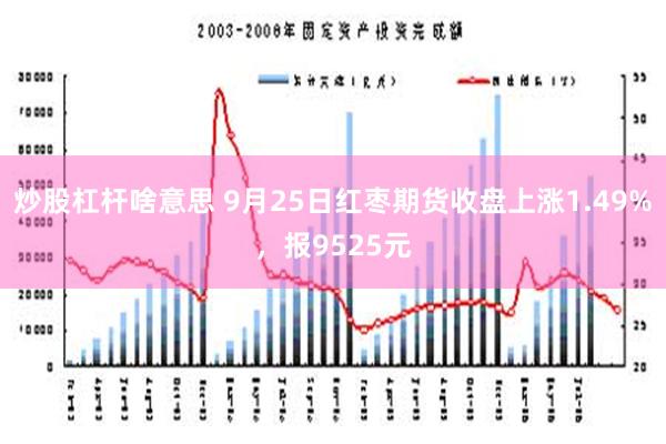 炒股杠杆啥意思 9月25日红枣期货收盘上涨1.49%，报9525元